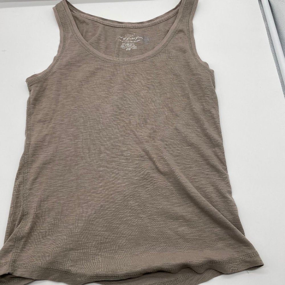 EO Juniors / Womens H&M Gray Tank Top Shirt Small S LOGG